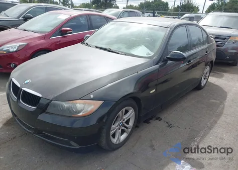 2008 BMW 328I из США, поврежденный, VIN WBAVA37528NL54510
